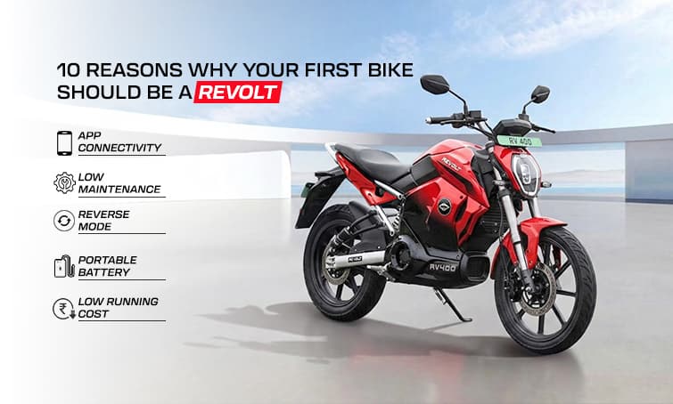 Top 10 Reasons to Choose Your First Bike as a Revolt Electric Motorcycle