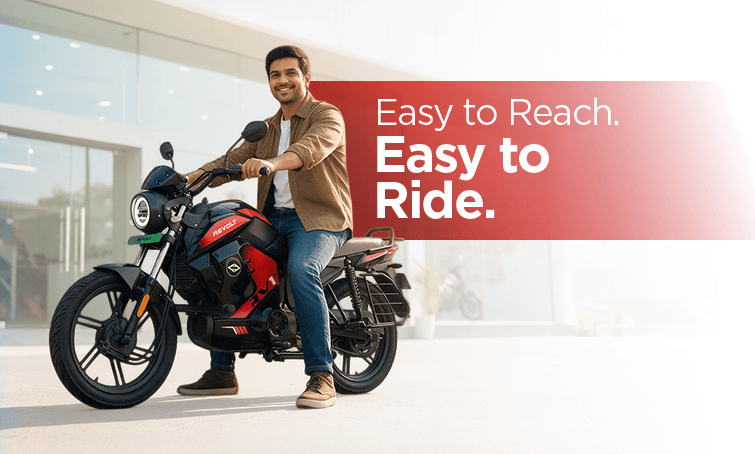 Revolt RV1+ for Short Riders: 772 mm Seat Height and Easy Handling