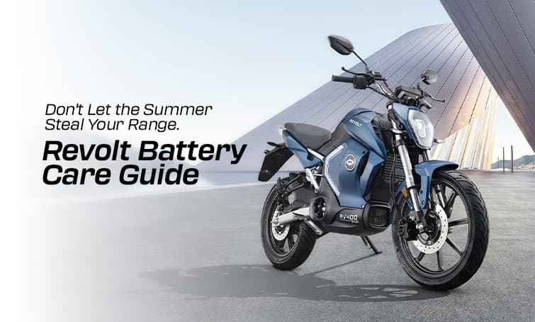 How Summer Heat Affects Your Revolt Electric Bike's Battery: What to Do Differently in 45°C Indian Summers