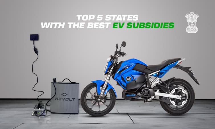 Top 5 States with the Best EV Incentives in India
