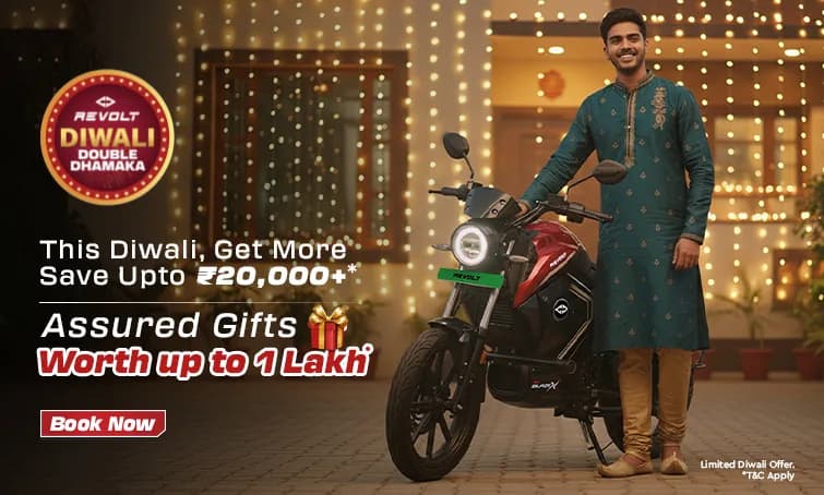 Revolt Motors Diwali Double Dhamaka: Unlock Benefits Up to 1 Lakh!
