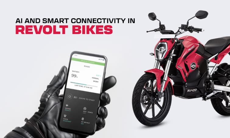 AI and Smart Connectivity in Revolt Bikes: The Future of Electric Mobility