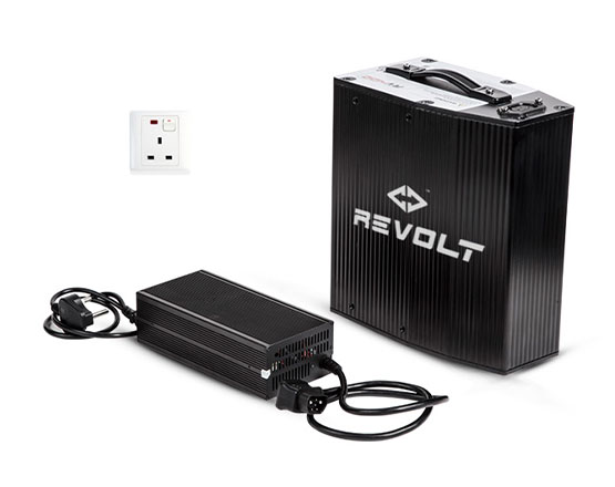 Revolt rv 400 shop charging unit